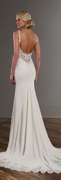 Best Wedding Dresses A Line Low Back Spring 2019 Ideas