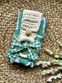 10 Minute Towel Ring | No Sew Crochet Towel Set — Day's Crochet & Knit