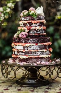 Naked Cake: Uma opção romântica para Bolos de Casamento - Blog do Itamaraty