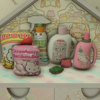 ♡Chip Bags-10 swatches  ♡Detergent-3 swatches  ♡Fabric Softener-1 swatch  ♡Hello Kitty Sponge-2 swatches-2 versions  ♡Spray Bottle-5 swatches  Do let me know of any issues!  Search "xiao" for easier find. #sims4cc