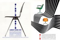 Mid-century poster for Knoll by Herbert Matter.