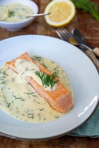 Zalm met citroensaus en dille - Brenda Kookt! - Visrecept