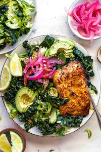 Salmon Superfood Salad - Dishing Out Health