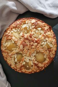 Pear and Almond Frangipane Cake - Gluten Free - Only Gluten Free Recipes