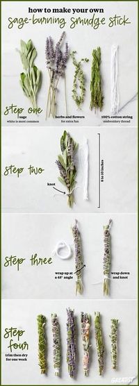 Tutorial for smudge stick