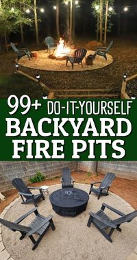 Fire Pit Ideas Simple Backyard DIY Fire Pits For a Beautiful Backyard On a Budget