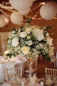 tall centerpiece