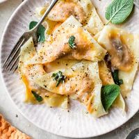 Butternut Squash Ravioli with Sage Butter - Skinnytaste