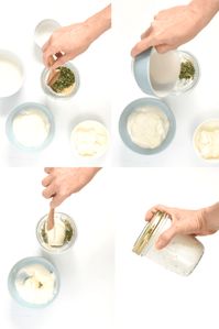 An easy keto ranch salad dressing with only 0.6 g net carb per serve to add the most delicious creamy, garlic herbs flavors to your keto salad. Bonus, this homemade healthy keto ranch salad dressing is also lightened up using yoghurt and almond milk!