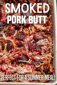 Smoked Pork Butt