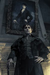 Johnny Depp in Tim Burton’s Dark Shadows