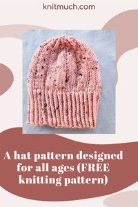 Stretch your knitting skills! With this free hat pattern, you can follow the pattern or get creative and do your own thing! Hats are a great way to experiment with different patterns and colors, and today is no exception.💜☺ Free pattern #universalyarn #deluxeworstedtweed #lanternmoondestiny #freeknittingpatterns #Yarn #Yarnaddict #Knittingtutorials