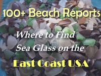 Read about sea glass - see the photos - East Coast USA - 100+ Beaches Listed on OdysseySeaGlass.com