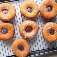 Sourdough Apple Cider Doughnuts recipe on Food52