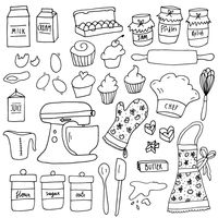 Baking Clipart Set Cake Clipart Digital Clip Art Kitchen | Etsy