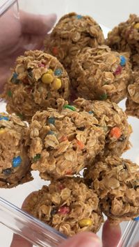 Easy Monster Cookie Energy Balls: No-Bake, Protein-Packed Treats for a Quick Snack — Young Wild Me Family Blog