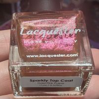 Lacquester Sparkly Top Coat (gold pink purple) - BNNU