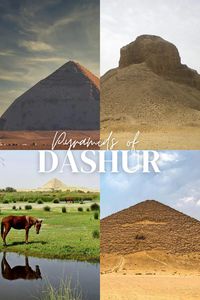 Discover Dahshur's ancient wonders: the Bent, Red, and Black Pyramid with this in-depth travel guide. #dashur #bentpyramid #redpyramid #blackpyramid