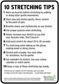 10 #Stretching Tips