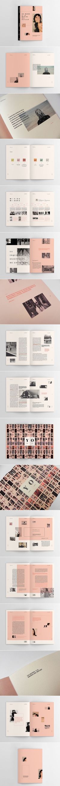 Cover & Layout / Sophie Calle - Hacedores de Mundo on Behance: