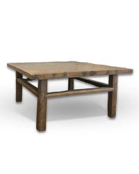 Vintage Low Square Table – Elizabeth Lamont