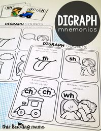 Digraph Mnemonics Pages from This Reading Mama