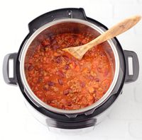 Making your own chili is actually crazy easy.  This best Instant Pot Chili Recipe is packed with flavor and takes hardly any time to make.