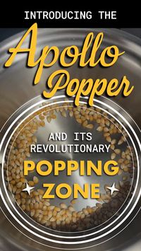 No shaking, no mess, just delicious, fresh popcorn. Meet the pan with the popping zone!

#popcornmaker #popcornpopper #popcornrecipes #homemadepopcorn #campstovepopcorn