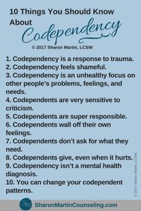 10 Things You Should Know About Codependency #codependency