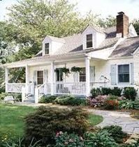 Front porch on Cape Cod house - Google Search