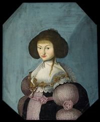 Magdalena Sibylla of Saxony, Princess of Denmark by Morten Steenwinckel (location unknown to gogm). From jeannepompadour.tumblr.com-post-66778871986-portrait-of-magdalena-sibylla-of-saxony-princess.