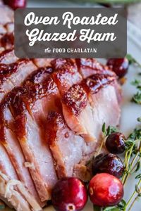 Try this delicious Oven Roasted Cranberry Dijon Glazed Ham, perfect for holiday dinner. This savory sweet ham is glazed with a tangy cranberry and Dijon mustard mixture, creating a flavorful and juicy main dish for holiday meals. Ideal for Christmas or Thanksgiving, this easy recipe will impress your guests with its festive and bold flavors.