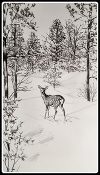 Create your own winter wonderland with these fun and easy winter drawing ideas! Perfect for a cozy art day in.