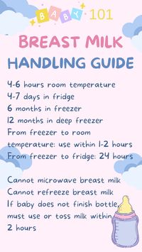 Figuring out how to store and use breast milk can be a challenge at first. Here are our tips…