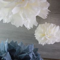 Pompom aus Servietten basteln {DIY} - freshdelight