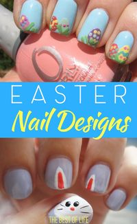 The best Easter nails can be designed to fit your personality, Easter outfit, or just help you get in the spirit of the holiday. Even better, most are easy nail designs. Easter Nail Ideas | Easter Nail Designs | Best Easter Nail Design Ideas | Easy Easter Nail Design Ideas | Fun Easter Nail Design Ideas