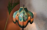 Ceiling lampshade/printed lampshade/silk lampshade/shade