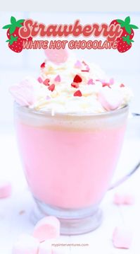 Indulge in the creamy decadence of our Dreamy Strawberry White Hot Chocolate recipe. Perfect for cozy nights in or special occasions, this delightful drink combines the sweetness of white chocolate with the lusciousness of strawberries. Treat yourself to a sip of pure bliss with this heavenly concoction!