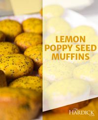 Lemon Poppy Seed Muffins - Healthy Spring Treat | DrHardick