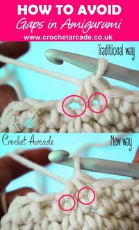 How to Avoid Gaps in Amigurumi | Crochet Arcade