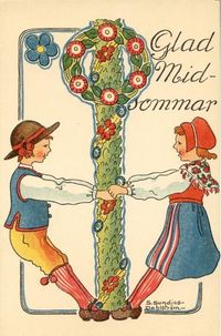 Happy Midsummer / Glad Midsommar / Sundius-Dahlström