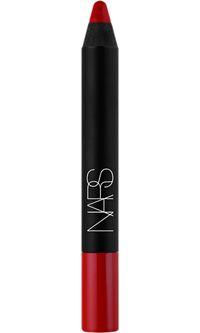 Taylor Swift uses NARS velvet matte lip pencil in Dragon Girl. A nice red lip.