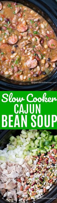 Cajun Bean Turkey Soup