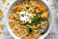 Butternut White Chicken Chili.