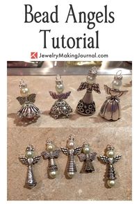 Mickeys Angels – Bead Angels Tutorial – Jewelry Making Journal