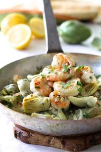 Indulge in a dish bursting with zesty flavors and succulent shrimp. This classic shrimp scampi recipe combines garlic, butter, white wine, and lemon juice to create a mouthwatering sauce that perfectly complements the tender shrimp. Whether you're hosting a dinner party or craving a fancy meal at home, this recipe will surely impress your taste buds. Treat yourself to a taste of culinary perfection with this delectable shrimp scampi! #ShrimpScampi #SeafoodDelight #GourmetEats #HomeCooking #FlavorfulDish 🍽️🍷