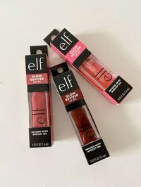 e.l.f. Glow Reviver Lip Oil, Nourishing Tinted Lip Oil For A High-shine Finish, Infused With Jojoba Oil, Vegan & Cruelty-free, Pink Quartz Aesthetic Lip Oil Lip Makeup Pretty Shiny Hydrating Nourishing Lip Oil Trending Tiktok Lip Gloss Makeup Product