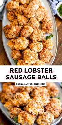 Red Lobster Sausage Balls