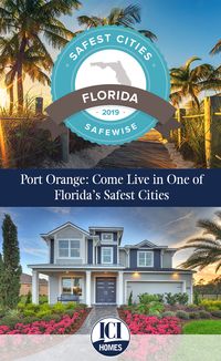 Port Orange’s ranking as the second safest city in Florida is one more reason to check out Woodhaven if you’re searching for a new custom home in east central Florida.