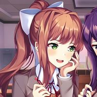 #dokidokiliteratureclub #ddlc #monika #icon #dokidoki